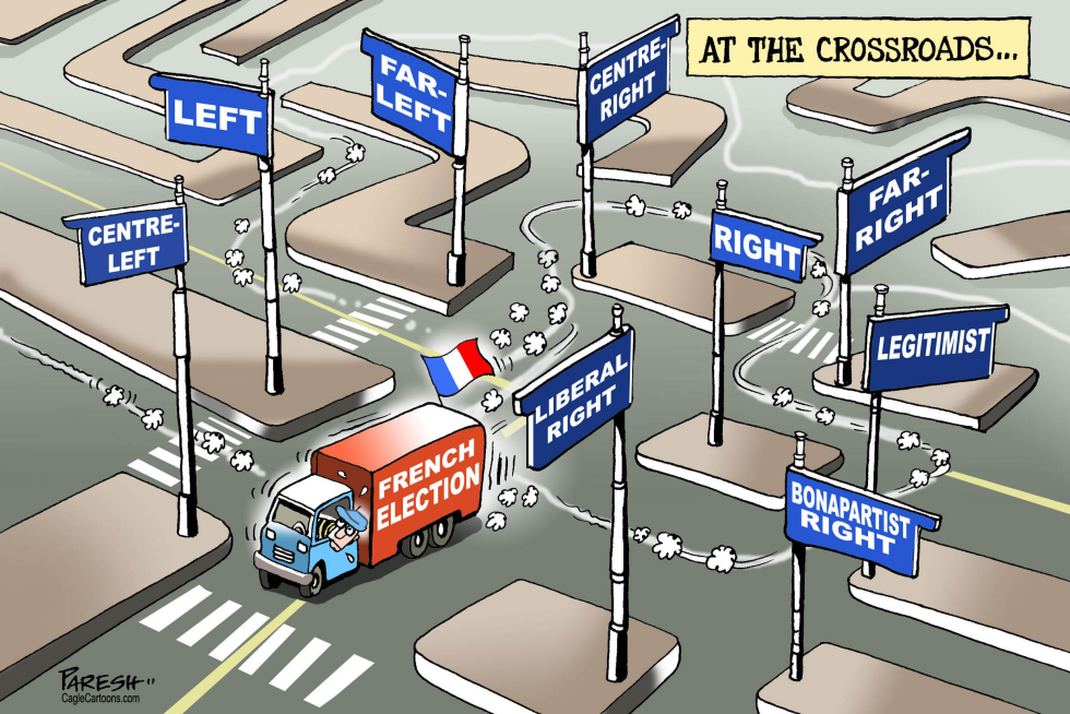  FRANCE AT CROSSROADS by Paresh Nath