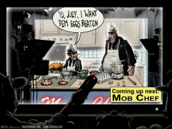 MOB CHEF TELEVISION LIFESTYLE MAFIA by Sean Delonas