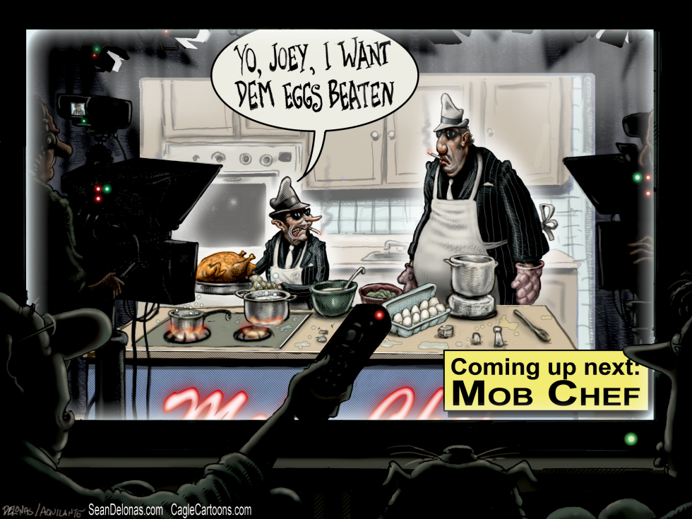  MOB CHEF TELEVISION LIFESTYLE MAFIA by Sean Delonas