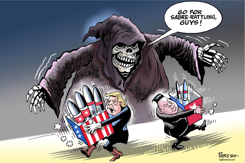  US-NKOREA SABRE-RATTLING by Paresh Nath