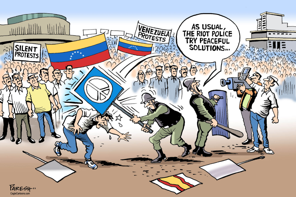  VENEZUELA PROTESTS by Paresh Nath