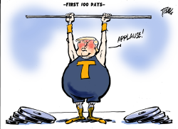 TRUMP FIRST 100 DAYS by Tom Janssen