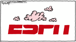 ESPN LAYOFFS by Bob Englehart