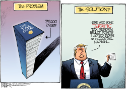 NAPKIN REFORM by Nate Beeler