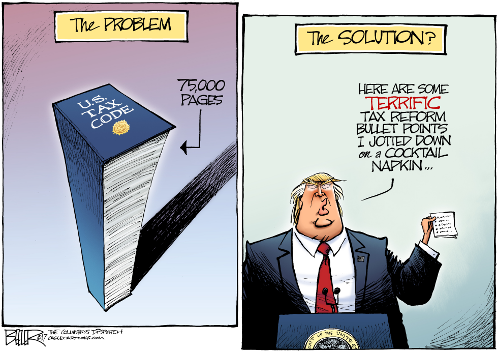  NAPKIN REFORM by Nate Beeler