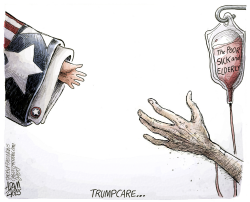 TRUMPCARE by Adam Zyglis