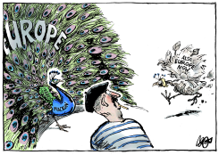 MARINE LE PEN 'FEELS EUROPEAN by Jos Collignon