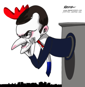 EMMANUEL MACRON by Rayma Suprani