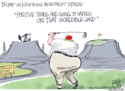 MONUMENTAL JERK by Pat Bagley