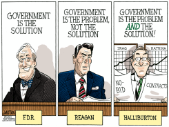 GOVERNMENT IS THE PROBLEM AND THE SOLUTION by RJ Matson