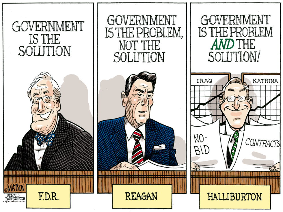  GOVERNMENT IS THE PROBLEM AND THE SOLUTION by RJ Matson