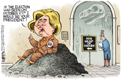 HILLARY HISTORY by Rick McKee