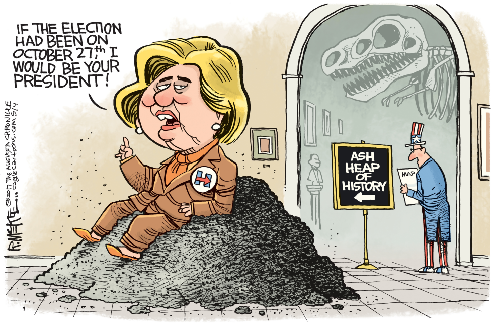  HILLARY HISTORY by Rick McKee