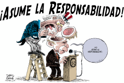 ASUME LA RESPONSABILIDAD  by Daryl Cagle