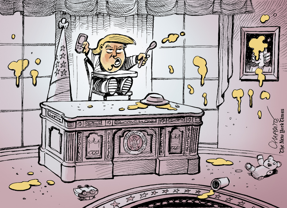  THE BULLY PULPIT by Patrick Chappatte