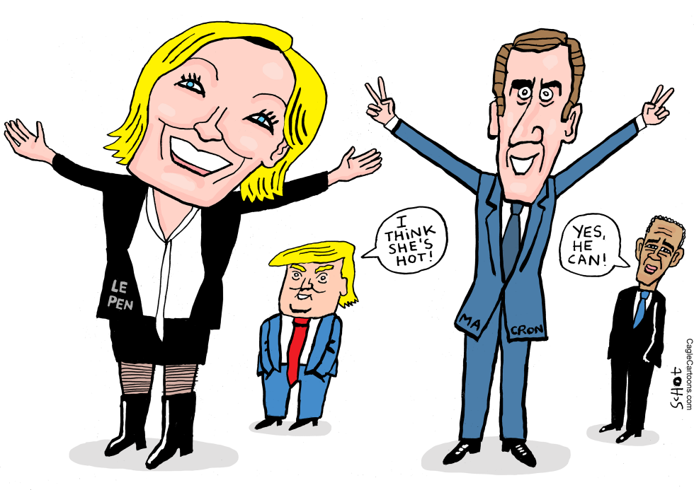  ELECTIONS IN FRANCE, AMERICAN ROLE MODELS by Schot