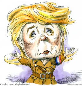 MARINE LE TRUMP  by Taylor Jones