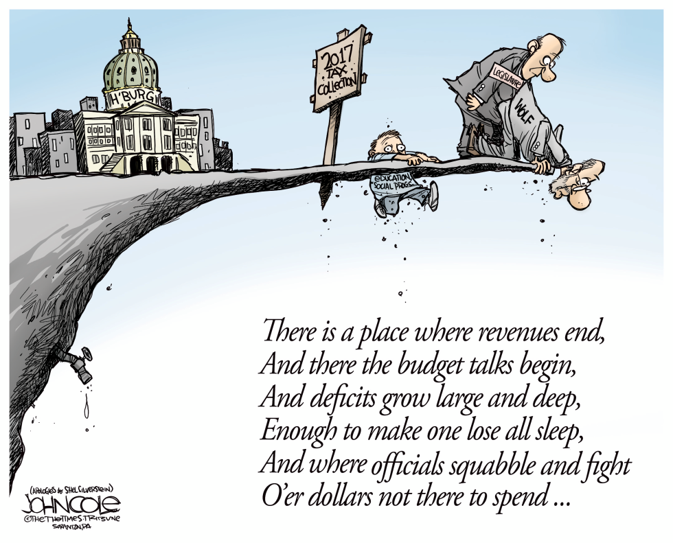  LOCAL PA STATE BUDGET DEFICIT by John Cole