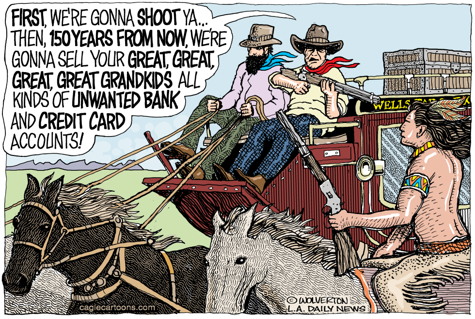  WELLS FARGO NATIVE AMERICAN EXPLOITATION by Wolverton