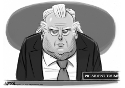 TRUMP NIXON -  by RJ Matson