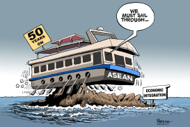 ASEAN 50 YEARS ON by Paresh Nath