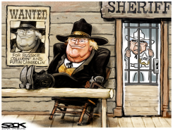 WANTED TRUMP by Steve Sack