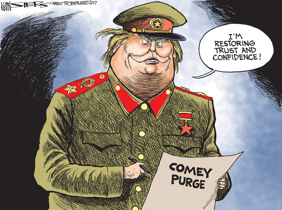  COMEY PURGE by Kevin Siers