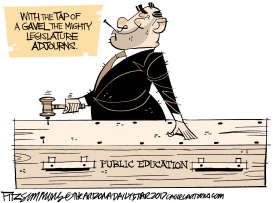 PUBLIC EDUCATION by David Fitzsimmons