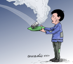 CRISIS IN VENEZUELA by Arcadio Esquivel