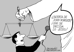 EL NOMINADO JOHN ROBERTS by Arcadio Esquivel