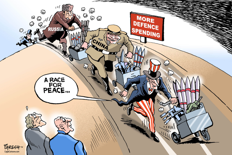  GLOBAL DEFENCE SPENDING by Paresh Nath