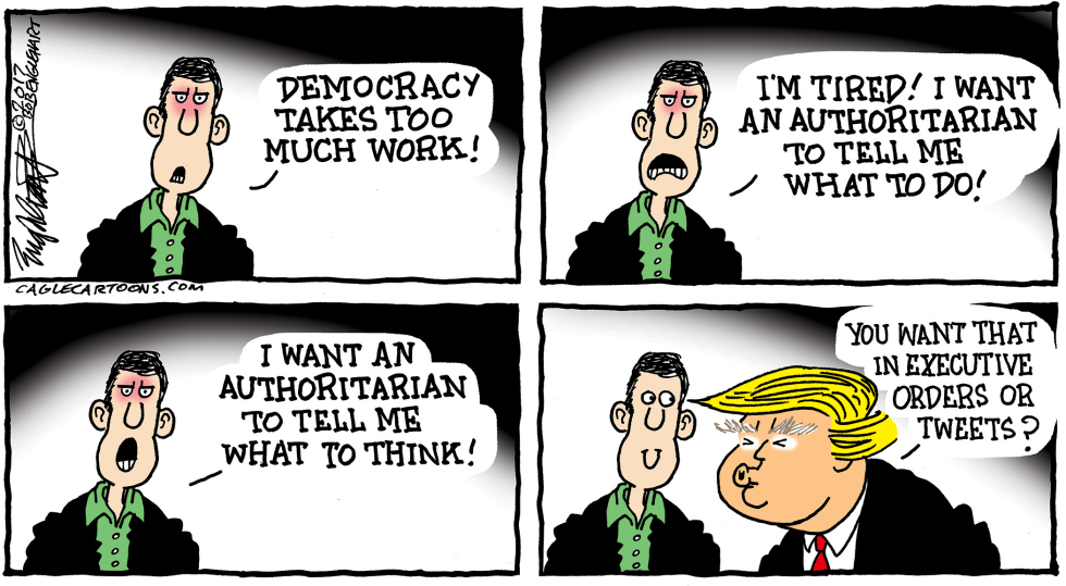  AUTHORITARIAN by Bob Englehart