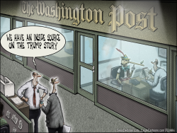 FAKE NEWS TRUMP WASHINGTON POST by Sean Delonas