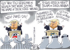 TRUMP ISLAM by Pat Bagley