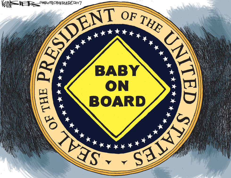  BABY ON BOARD by Kevin Siers