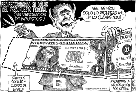 BUSH REDIRECCIONA EL PRESUPUESTO by Wolverton