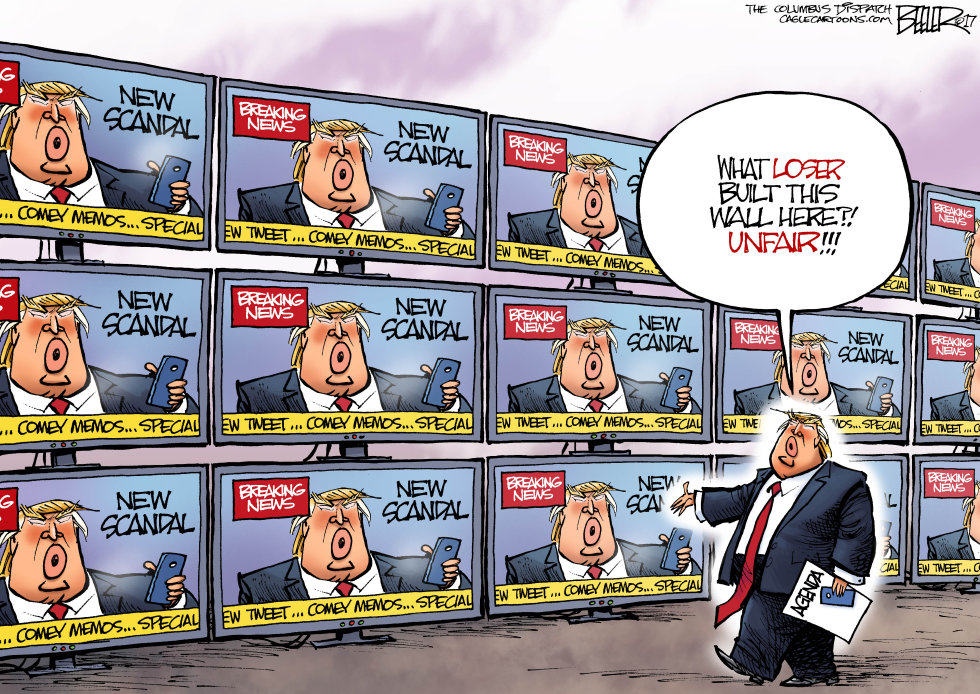  WALL TO WALL TRUMP by Nate Beeler