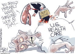 HEALTH CARE DIAGNOSIS by Pat Bagley