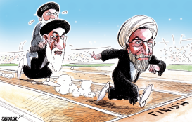 IRANIAN PRESIDENT ROUHANI WINS SECOND TERM by Sabir Nazar