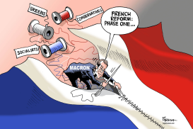 MACRON’S FRENCH REFORM by Paresh Nath