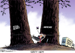 DEFICIT TRIMMING by Nate Beeler