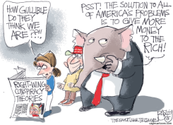 CONSPIRACY THEORY by Pat Bagley