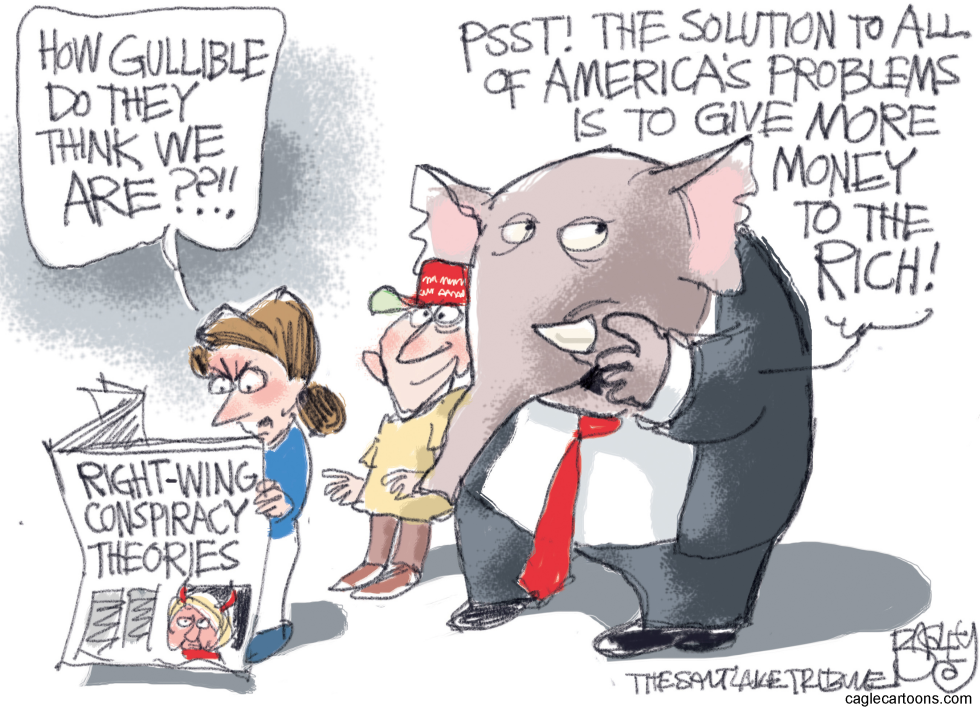  CONSPIRACY THEORY by Pat Bagley