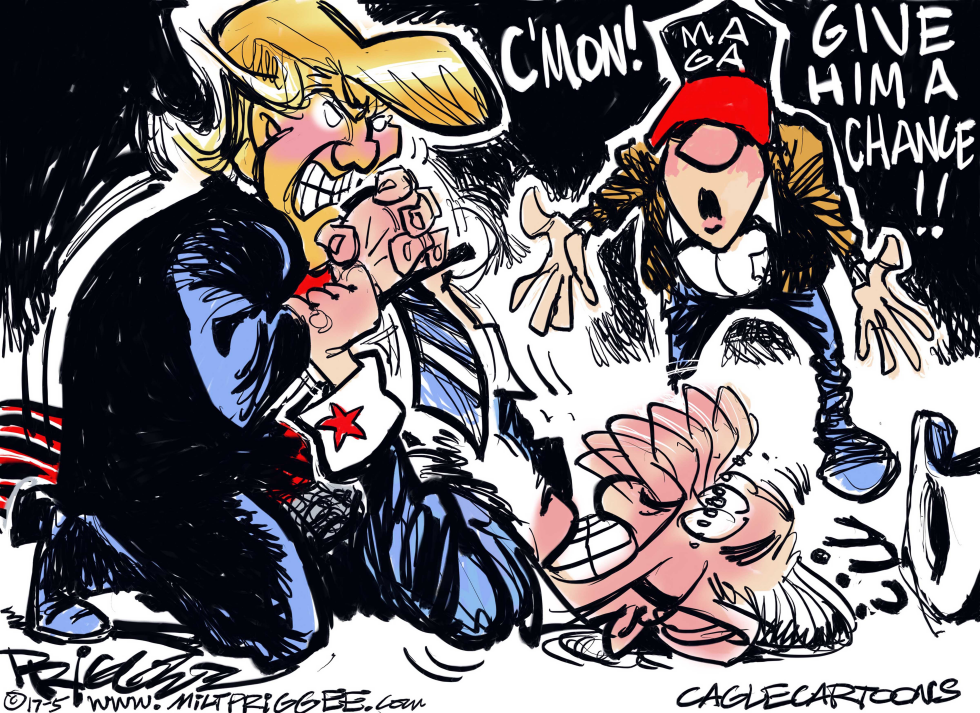  TRUMP CHANCE by Milt Priggee