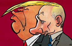 THE LONG WIG OF PUTIN by Kap