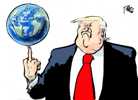 TRUMP AND THE WORLD by Tom Janssen