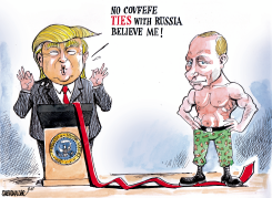 NO COVFEFE TIES WITH RUSSIA by Sabir Nazar