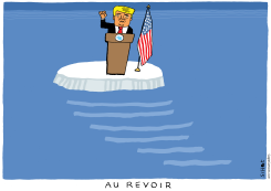 TRUMP REJECTS PARIS AGREEMENT by Schot