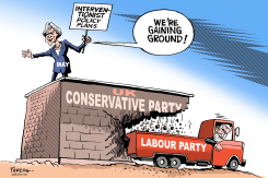 THERESA MAY’S PARTY by Paresh Nath