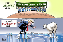 TRUMP CLIMATE STEP by Paresh Nath